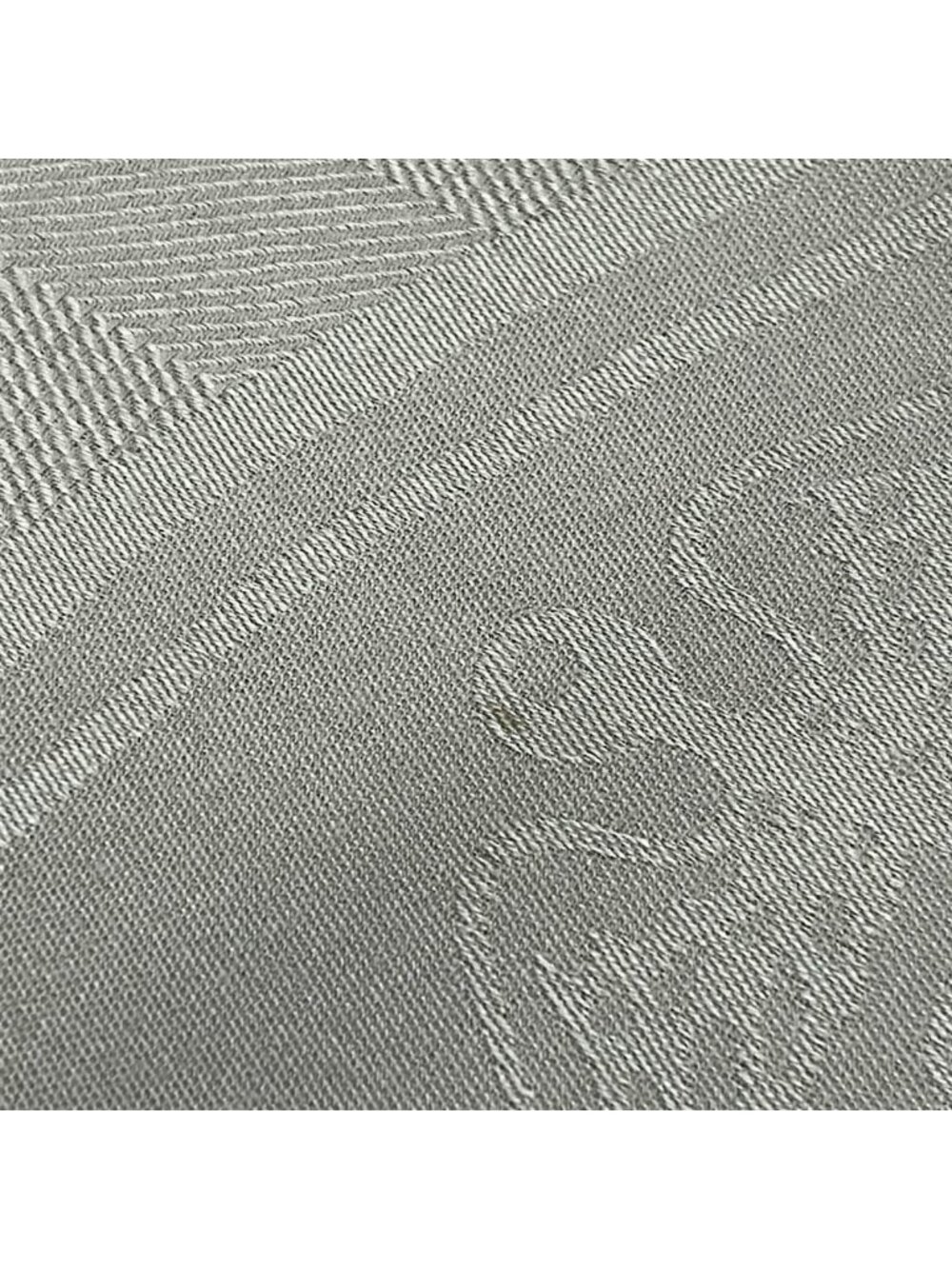 Hermes Shawl Gray Cashmere Silk Scarf - Picture 5 of 5